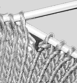 Knit Row Below Right